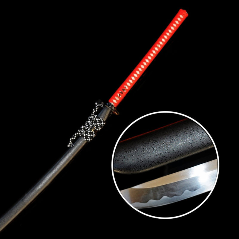 Hand Forged Japanese 47inch Naginata Sword 1095 High Carbon Steel Blad 