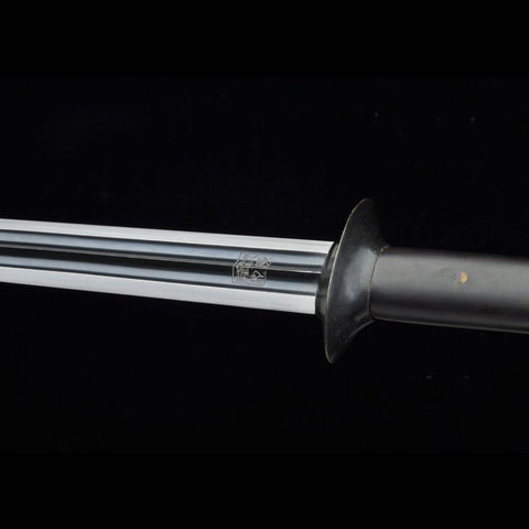 Handmade Chinese Sword Plain Warring States Jian Folded Steel Blade Double Edge Hand-Carved-COOLKATANA-SL-3078-U