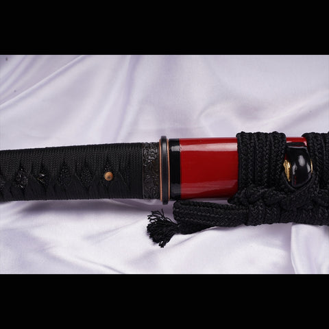 Hand Forged Japanese Samurai Katana Sword T10 Steel Blade Clay Tempered Full Tang-COOLKATANA-ZS-0059-U