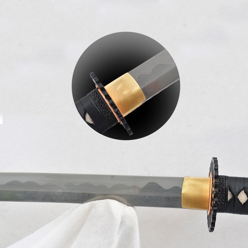 Hand Forged 55inch Nodachi Japanese Samurai Long Sword Combined Materi 