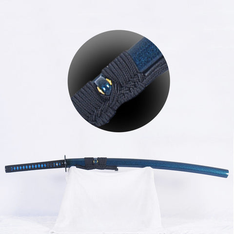 Blue Japanese Samurai Katana Replica