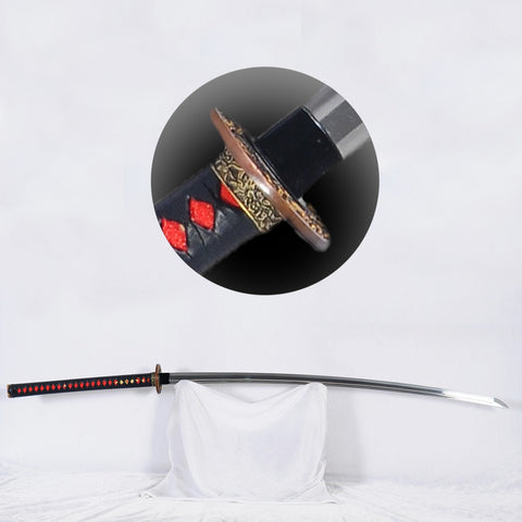 1095 Carbon Steel Odachi Japanese Samurai Long Sword-SL-1274-U
