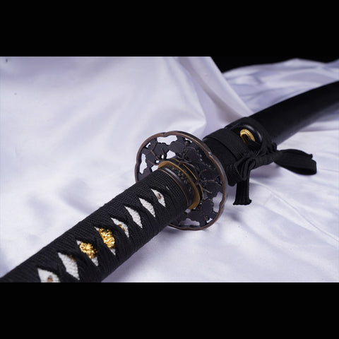 Hand Forged Japanese Iaito Practice Sword Aluminum Blade Alloy Tsuba Unsharpened-COOLKATANA