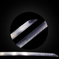 T10 Clay Tempered Yokote Serrated Pattern