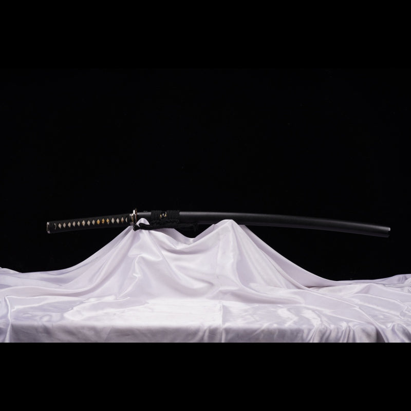 Hand Forged Muramasa Japanese Samurai Sword Manganese Steel Blade Oil Quenching Alloy Tsuba - COOLKATANA 
