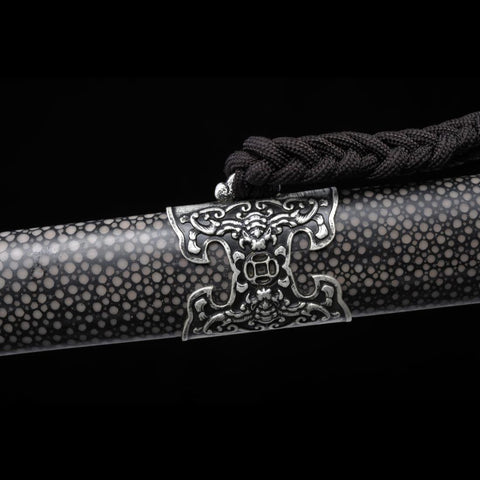 Handmade Chinese Sword Little JinFu Short Sword Folded Steel Blade Finely Polished-COOLKATANA