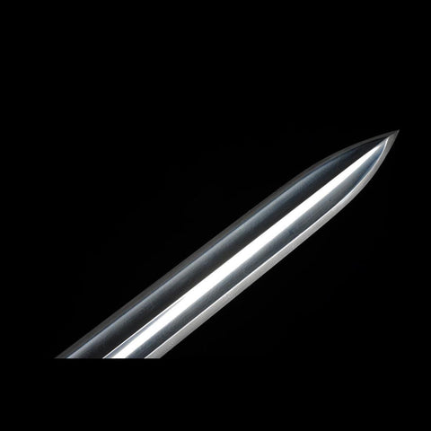 Handmade Chinese Sword Gentleman Sword Folded Steel Blade Ebony Scabbard-COOLKATANA-SL-3019-U