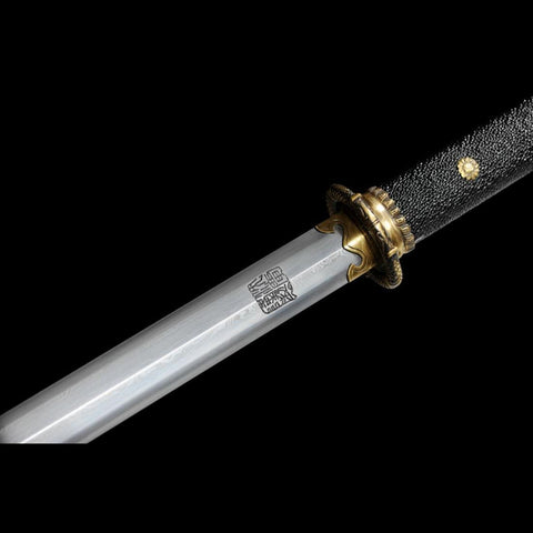 Handmade Chinese Sword Loyalty Sword Folded steel Finely Sharpened Eight-sided Blade-COOLKATANA-SL-6059-U