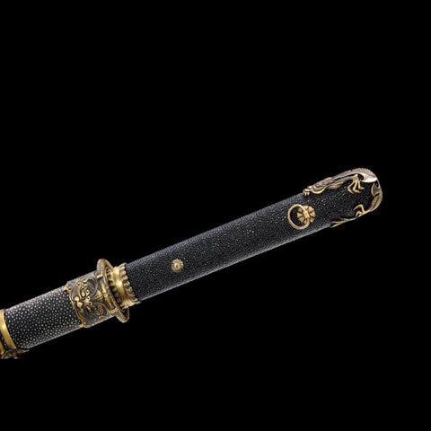 Handmade Chinese Sword Loyalty Sword Folded steel Finely Sharpened Eight-sided Blade-COOLKATANA-SL-6059-U