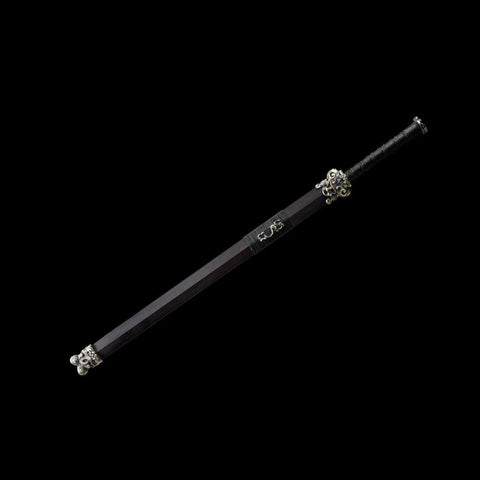 Handmade Chinese Swords Youlong Jian Longquan Sword Folded steel Eight-sided Blade-COOLKATANA