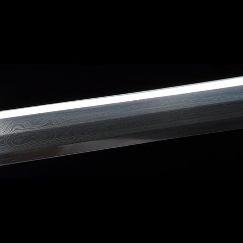 Handmade Chinese Sword Warring States BenChu Jian Folded Steel Eight-Sided Blade-COOLKATANA