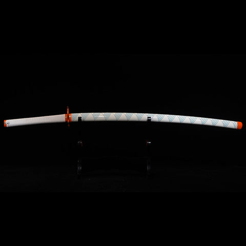 Anime sword rengoku demon slayer katana Nichirin Sword 1095 High Carbon Steel SL-1421 COOLKATANA
6