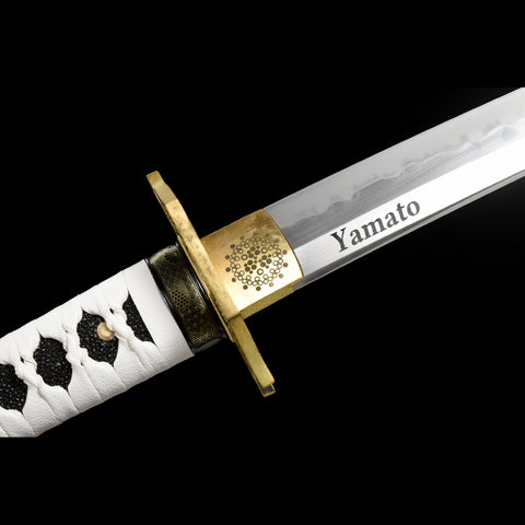 Dante Devil May Cry 5 Katana Yamato 1095 High Carbon Steel Choji Hamon Hazuya Polish Blade Steel  Habaki SL-1379 7