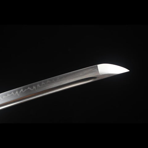 Handmade Game Ghost of Tsushima Katana Sword High Manganese Steel Full Tang Clay Tempered-COOLKATANA-HY-0022-U