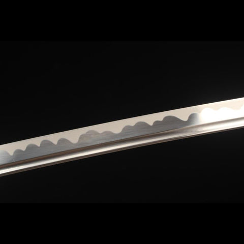 game sword katana ghost of tsushima jin sakai Katana Sword High Manganese Steel with Bo-Hi Hand Sharpening HY-0020 4