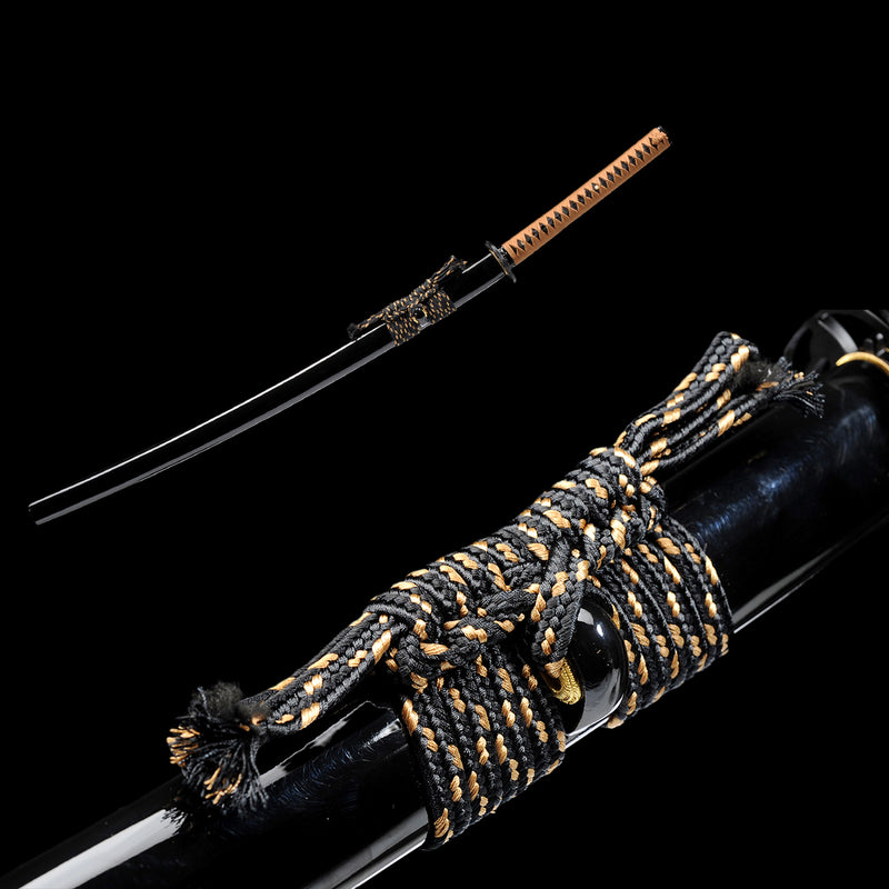 Hand Forged Japanese Iaito Practice Sword 1060 Carbon Steel Unsharp Full Tang - COOLKATANA 