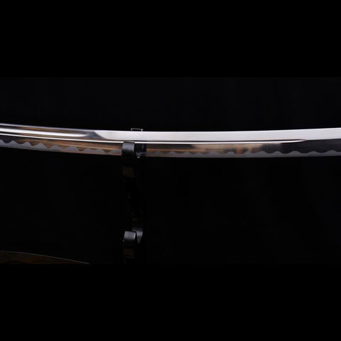 Hand Forged Japanese Naginata Sword 1095 Carbon Steel Rayskin Saya-COOLKATANA