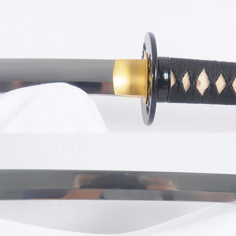 Hand Forged Japanese Samurai Katana Sword 1095 Carbon Steel Blade Full Tang-COOLKATANA