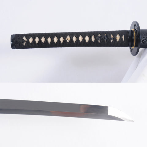 Hand Forged Japanese Samurai Katana Sword 1095 Carbon Steel Blade Full Tang-COOLKATANA