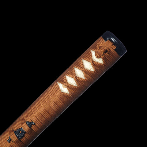 Hand Forged Japanese Samurai Katana Sword 1095 High Carbon Steel Blade Hand-Engraved Dragon-COOLKATANA-SL-1320-U