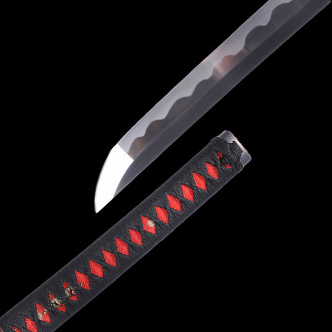 Hand Forged Japanese Samurai Katana Sword 1095 High Carbon Steel Fulll Tang Sharp-COOLKATANA
