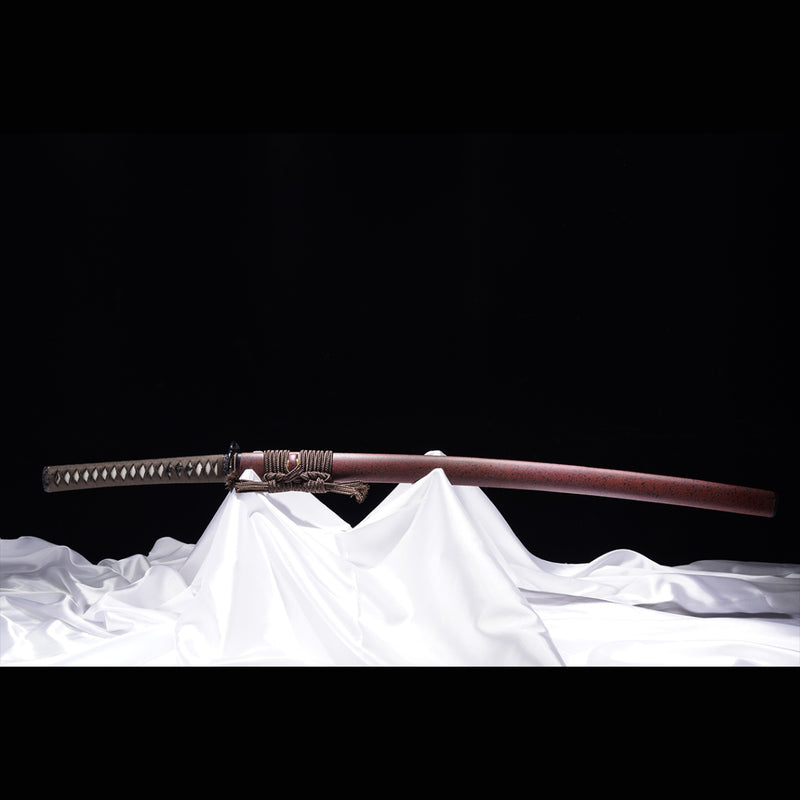 Hand Forged Japanese Samurai Katana Sword High Hardness High Toughness Tool Steel Clay Tempered - COOLKATANA 