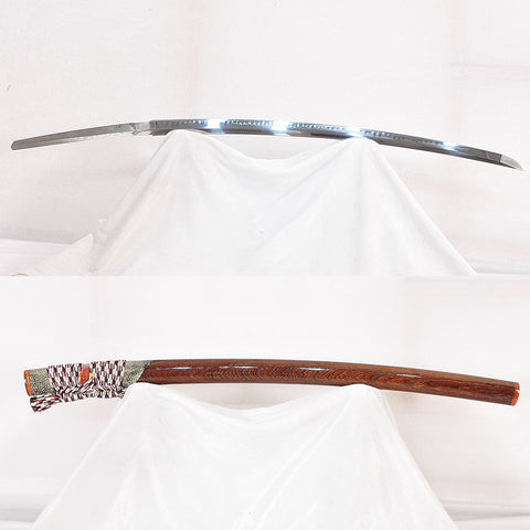 Hand Forged Japanese Samurai Katana Sword O-Kissaki 1095 Carbon Steel Clay Tempered-COOLKATANA-SL-1335-U