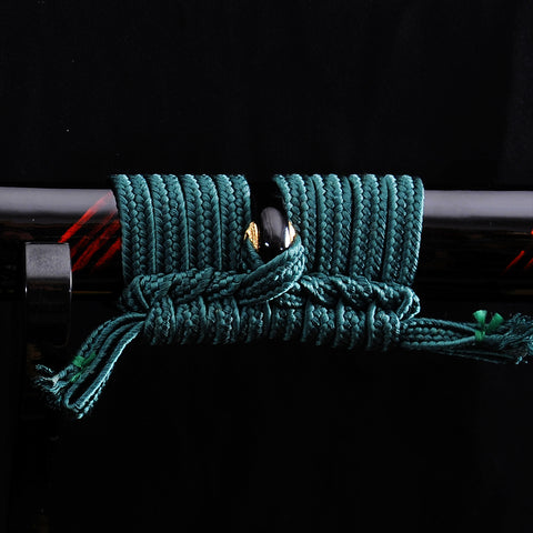 Hand Forged Japanese Samurai Sword Clay Tempered Katana 1095 Carbon Steel Mirrorlike Shiny Blade-COOLKATANA-SL-819-U