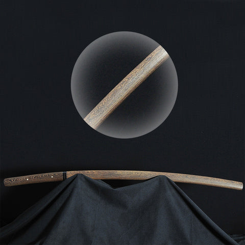 Hand Forged Japanese Shirasaya Katana Sword 1095 High Carbon Steel Clay Tempered-COOLKATANA-SL-1411-U