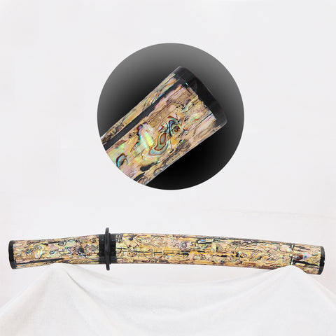 Hand Forged Japanese Tanto Sword O-Kissaki Honsanmai Clay Tempered Osoraku Shell Saya-COOLKATANA-SL-1334-U