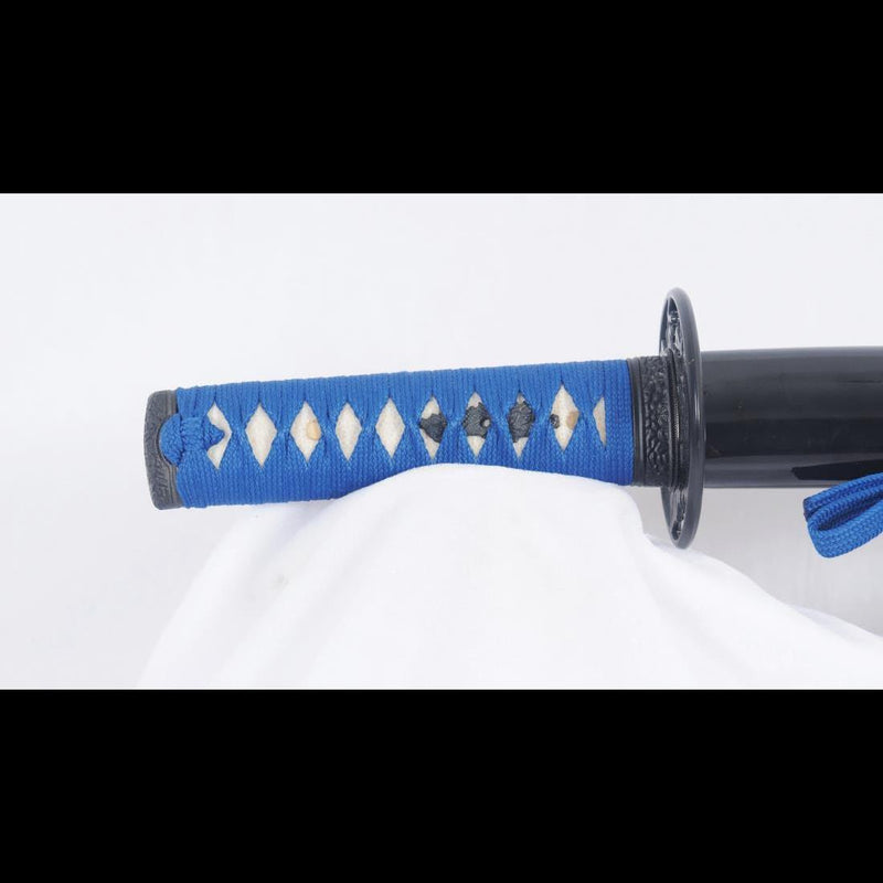 Hand Forged Japanese Tanto Sword Short Sword 1095 High Carbon Steel Full Tang Sharp Iron Tsuba - COOLKATANA 
