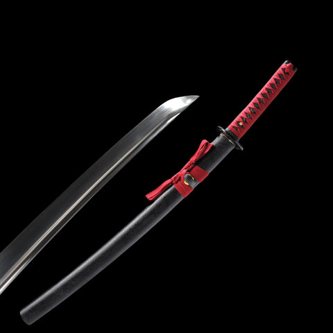 Hand Forged Japanese Wakizashi Sword 1095 High Carbon Steel Strong Full Tang Battle Ready-COOLKATANA-SL-1232-U