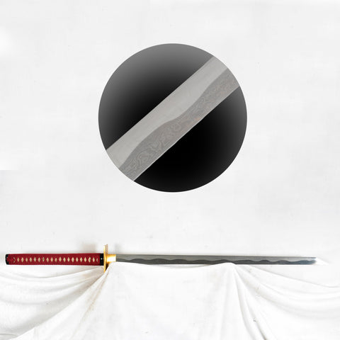 Hand Forged Kenshi Katana Sword In Mortal Kombat X Folded Steel Clay Tempered Battle Ready-COOLKATANA-SL-1209QQ-U