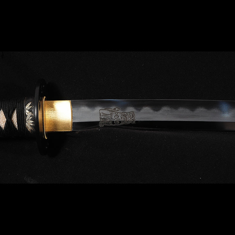 Hand Forged Kill Bill High End Japanese Sword Anniversary Edition Clay Tempered - COOLKATANA 