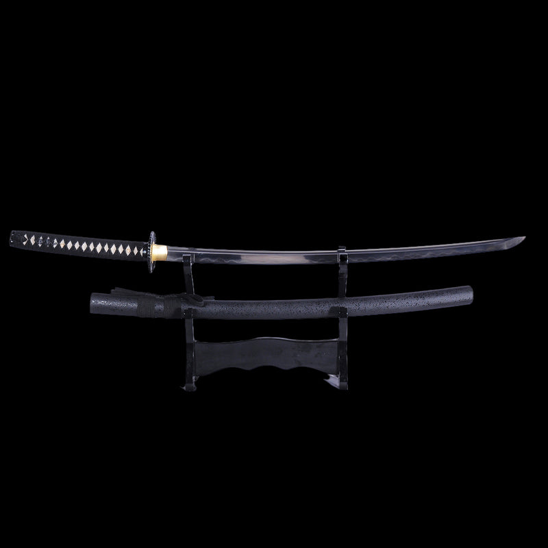 Hand Forged Last Samurai Sword Japanese Katana Sword Honsanmai Clay Tempered Battle Ready - COOLKATANA 