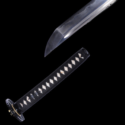 Hand Forged Last Samurai Sword Japanese Katana Sword Honsanmai Clay Tempered Battle Ready-COOLKATANA-SL-817-U