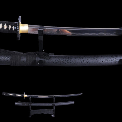 Hand Forged Last Samurai Sword Japanese Katana Sword Honsanmai Clay Tempered Battle Ready-COOLKATANA