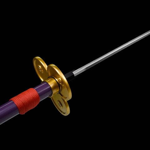 one piece roronoa zoro anime katana Enma Sword 1095 High Carbon Steel Clay Tempered Hand SL-1418-U COOLKATANA 17