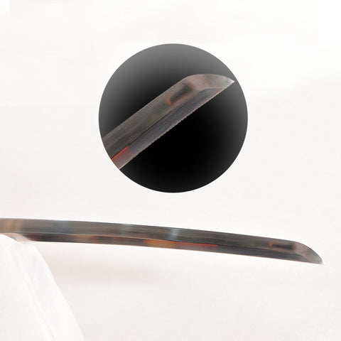 one piece roronoa zoro anime katana Shusui Sword 1095 Carbon Steel Clay Tempered Hand Sharpening SL-1343 6