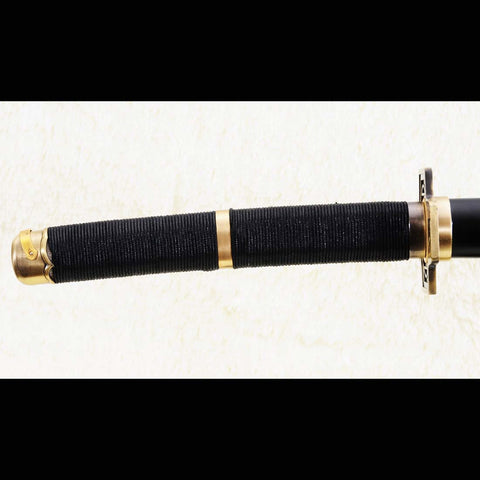 Hand Forged Yubashiri Sword Anime Roronoa Zoro One Piece Battle Ready Clay Tempered-COOLKATANA