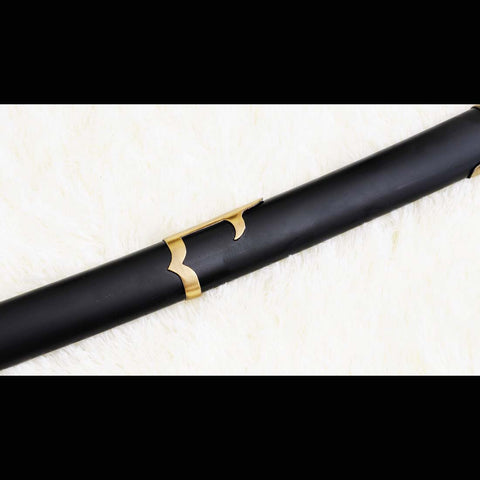 one piece roronoa zoro anime katana Yubashiri katana Battle Ready Clay Tempered  Saya SL-849 COOLKATANA 13