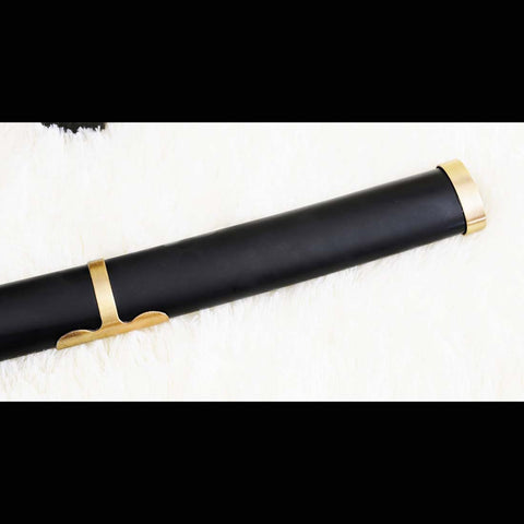 Hand Forged Yubashiri Sword Anime one piece roronoa zoro anime katana Yubashiri katana Battle Ready Clay Tempered  Saya SL-849 COOLKATANA 14