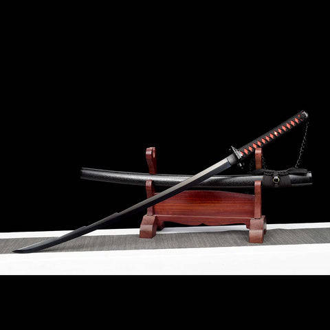 Black Bleach Katana Sword for Sale