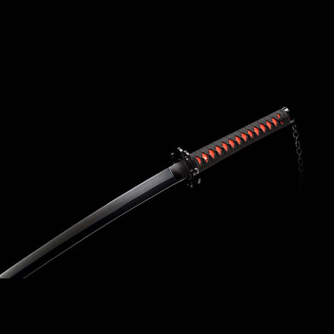All Black Bleach Ichigo Bankai Katana Sword