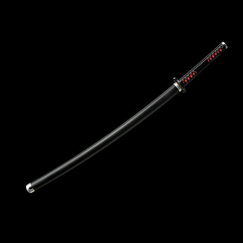 anime katana tanjiro sword 1095 High Carbon steel demon slayer characters Nichirin Sword QQ-0102 18