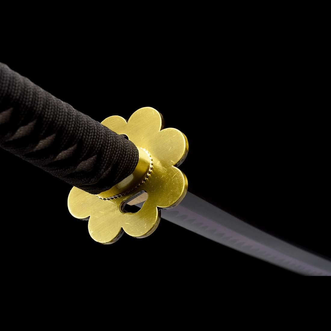 One Piece Roronoa Zoro Shusui Sword with 1060 Carbon Steel Black Full ...