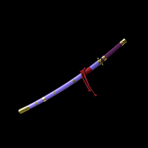 Purple One Piece Roronoa Zoro's Enma Katana Sword