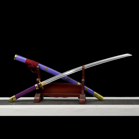 anime katana one piece roronoa zoro swords Shusui Sword 1095 High Carbon Steel  COOLKATANA QQ-0110 3