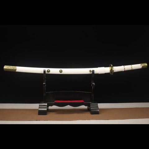 anime katana one piece Kozuki Momonosuke Sword Ame No Habakiri Katana 1045 Carbon Steel HY-0011 3