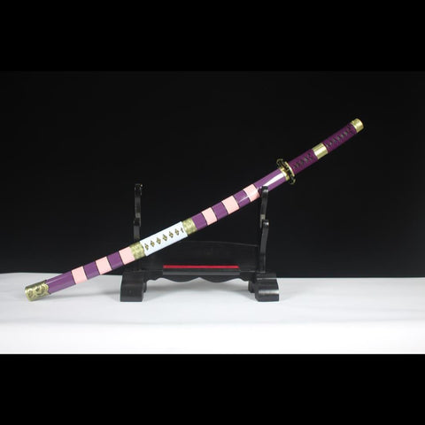 Handmade Anime One Piece Nidai Kitetsu Katana Sword 1045 Steel Full Tang Shinogidukuri-COOLKATANA